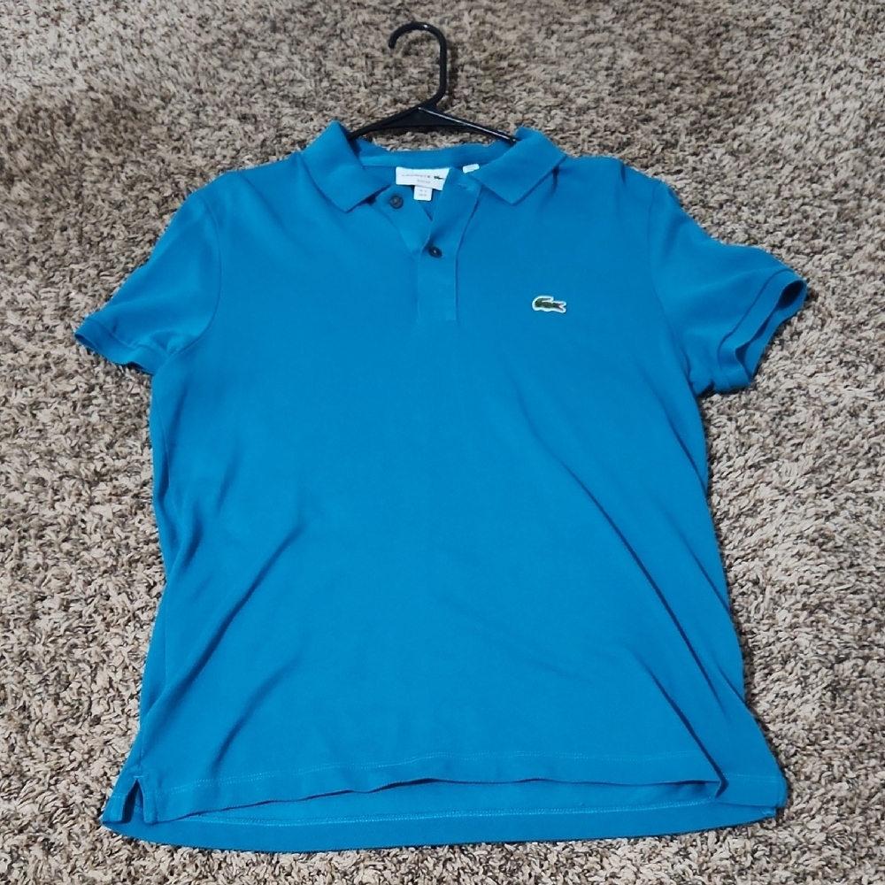 Lacoste Vibrant Blue Polo Shirt